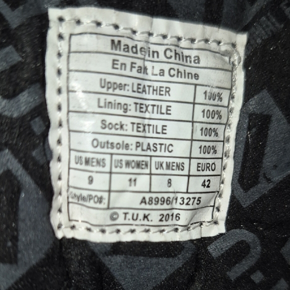 Men's Black TUK Boots - Picture 3 of 10